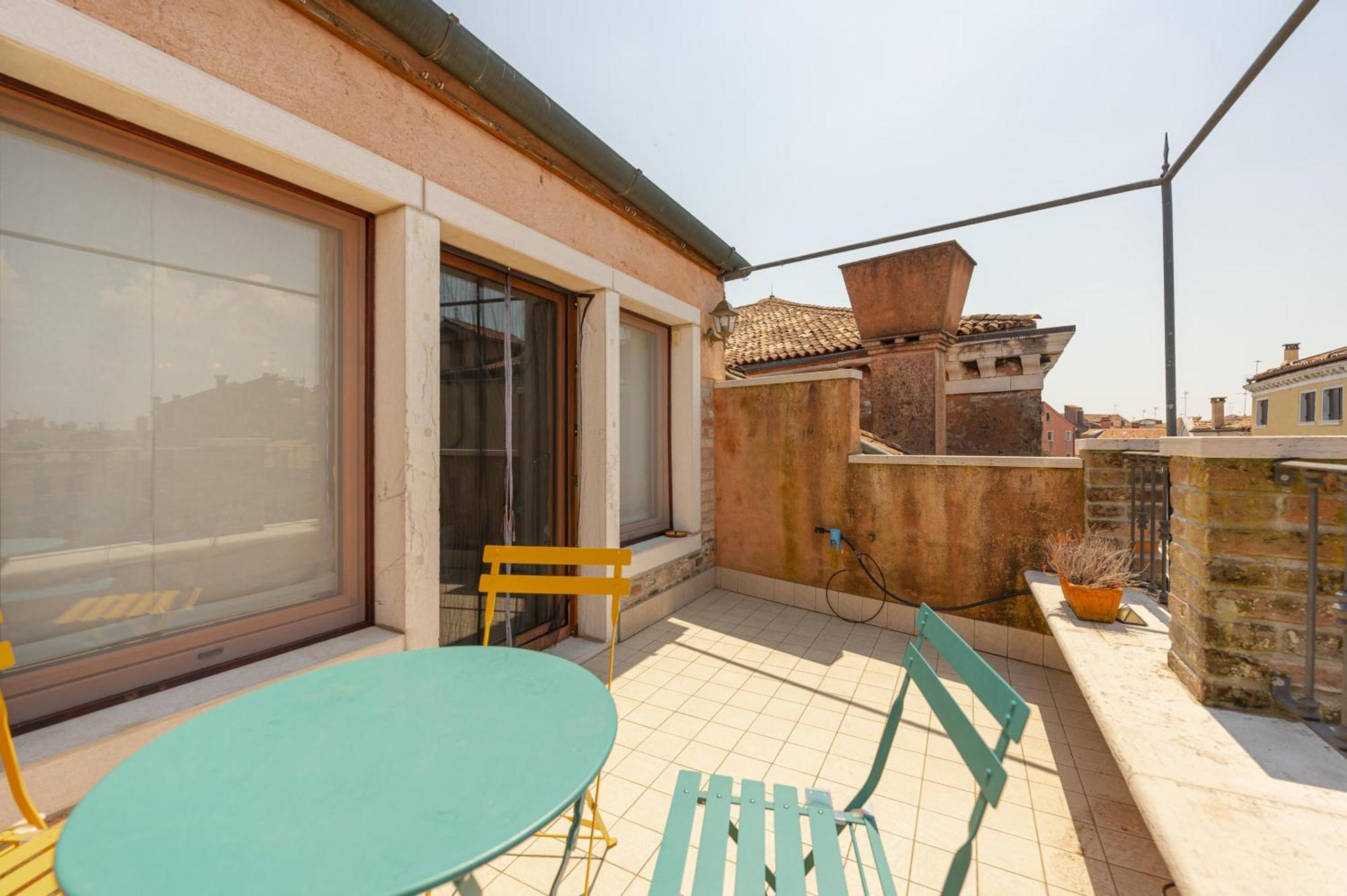 Luxury Penthouse With Terrace Leilighet Venezia Eksteriør bilde